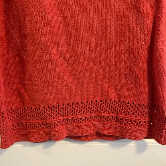 Field Flower Women’s Orange Sweater - Picture 6 of 7